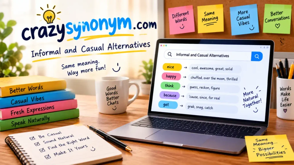 Informal and Casual Alternatives