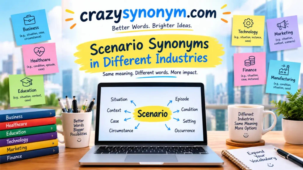 Scenario Synonyms in Different Industries