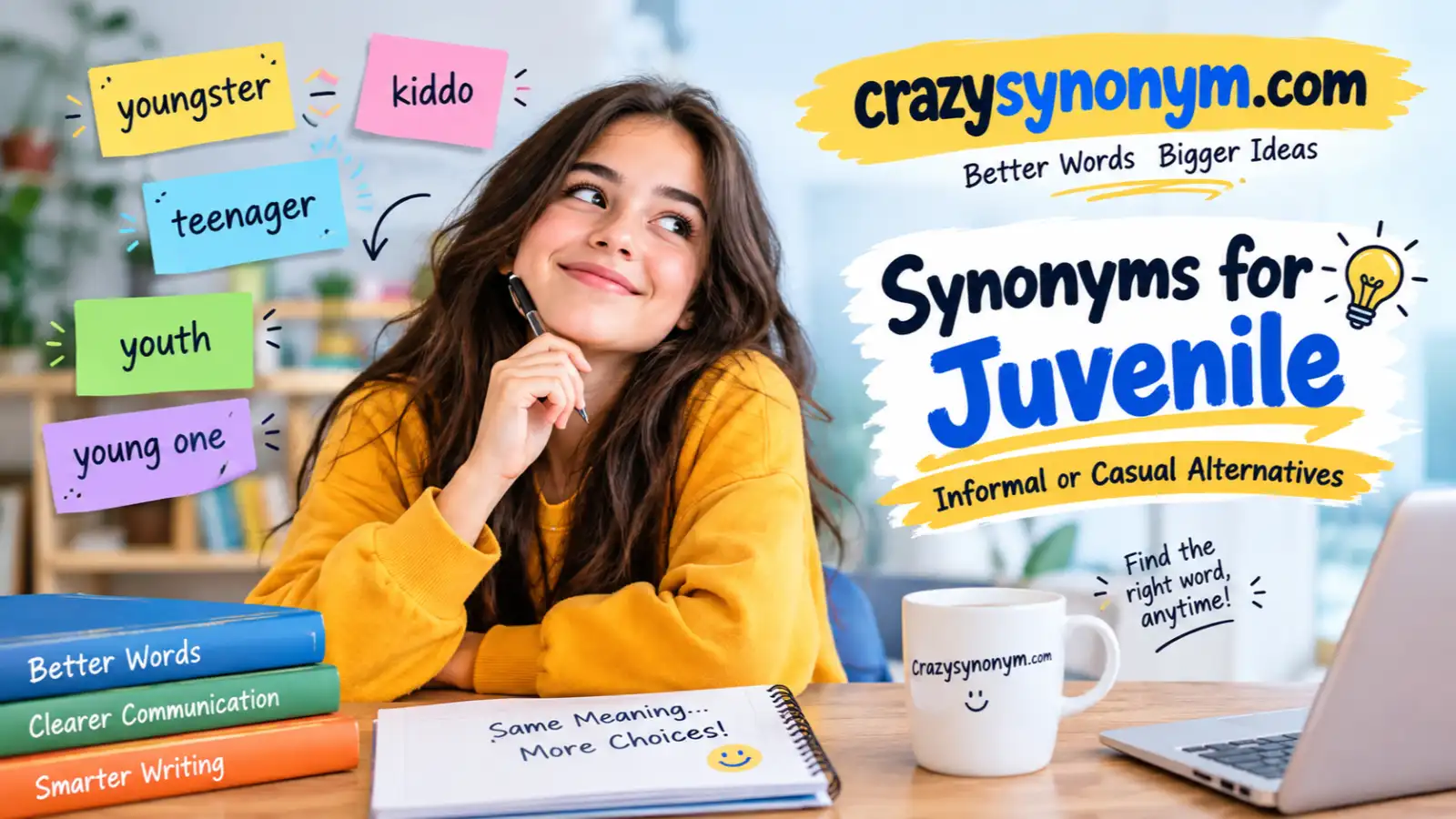 Synonyms for Juvenile Informal or Casual Alternatives