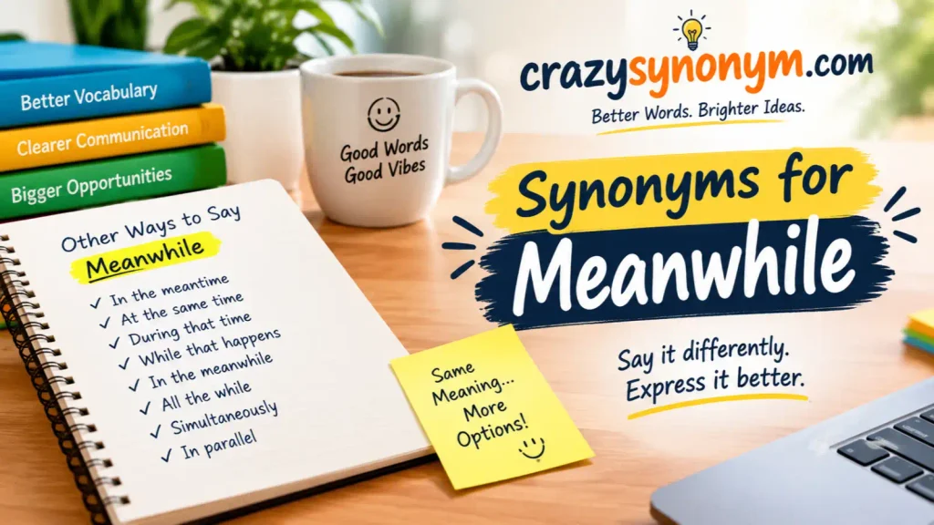 Synonyms for Meanwhile