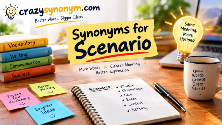 Synonyms for Scenario