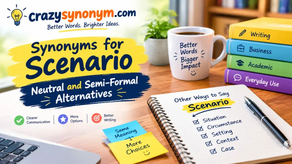 Synonyms for Scenario Neutral and Semi-Formal Alternatives