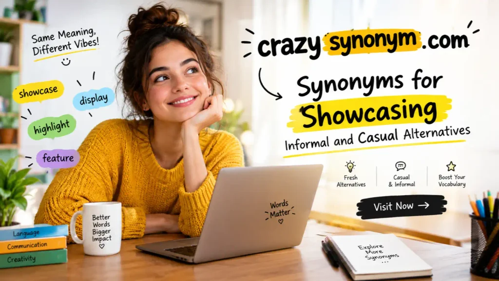 Synonyms for Showcasing Informal and Casual Alternatives