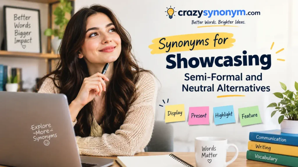 Synonyms for Showcasing Semi-Formal and Neutral Alternatives