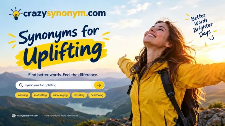 synonyms for uplifting