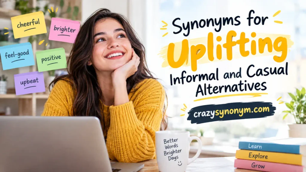 Synonyms for Uplifting Informal and Casual Alternatives