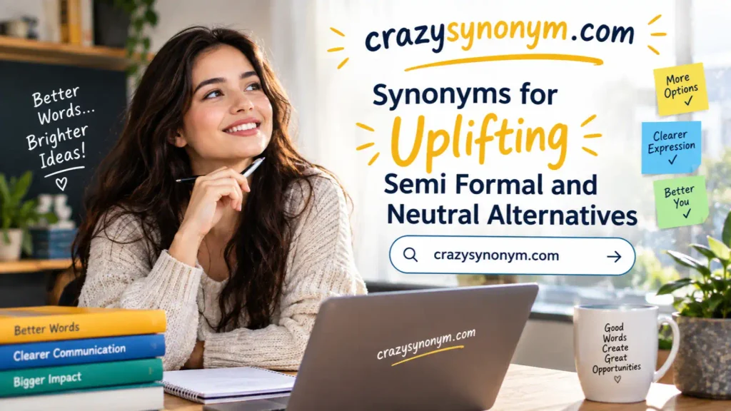 Synonyms for Uplifting Semi-Formal and Neutral Alternatives