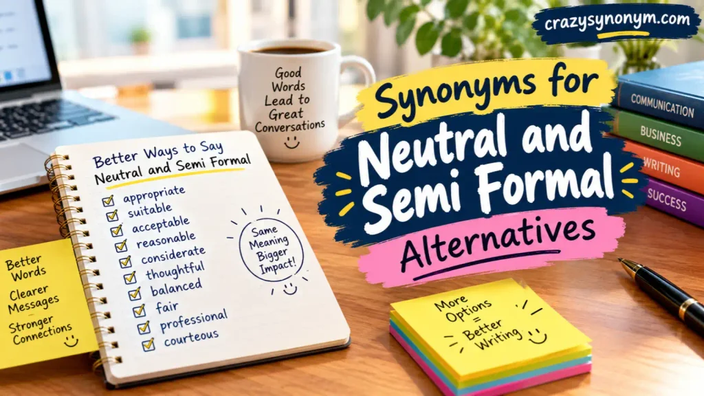 Neutral and Semi-Formal Alternatives