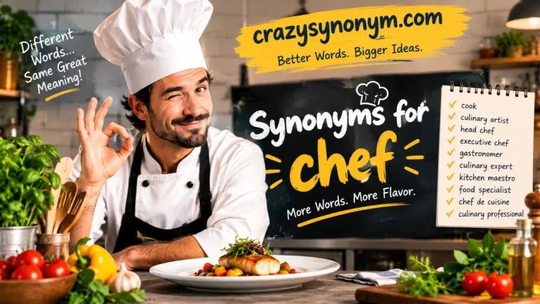 synonyms for chef