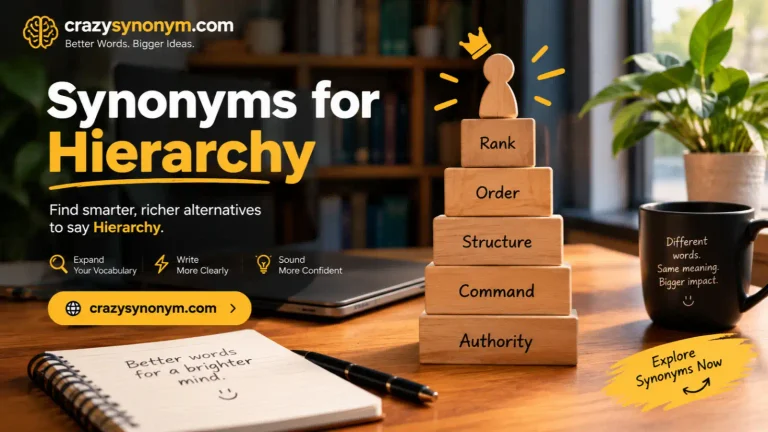 synonyms for hierarchy