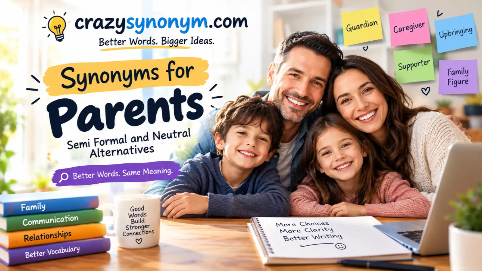 synonyms for parents Semi Formal and Neutral Alternatives