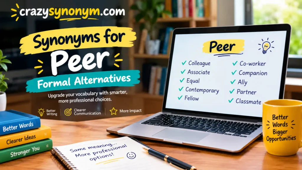 Synonyms for Peer Formal Alternatives
