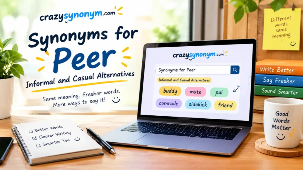 Synonyms for Peer Informal and Casual Alternatives