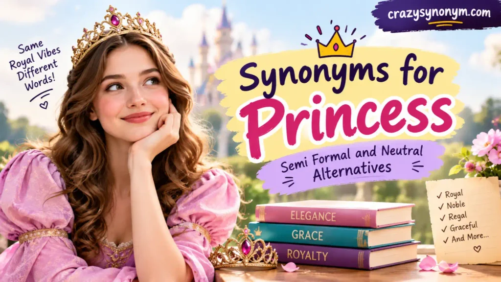Synonyms for Princess Semi Formal and Neutral Alternatives