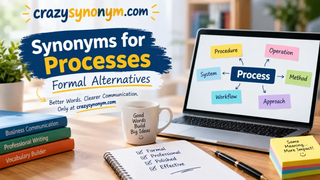 synonyms for processes Formal Alternatives