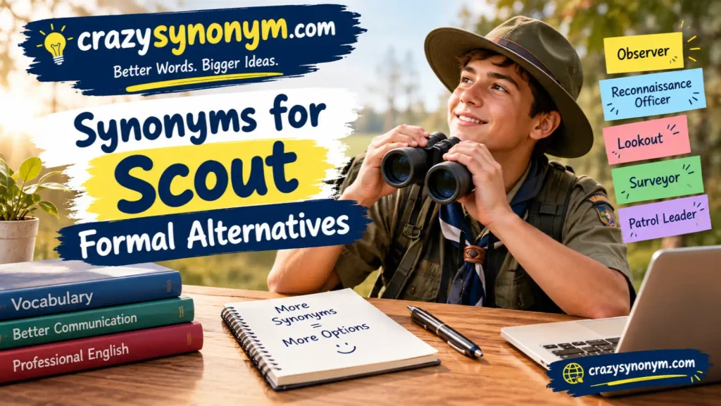Synonyms for Scout Formal Alternatives