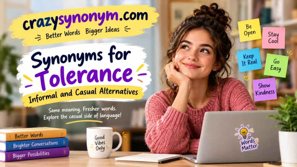 Synonyms for Tolerance Informal and Casual Alternatives